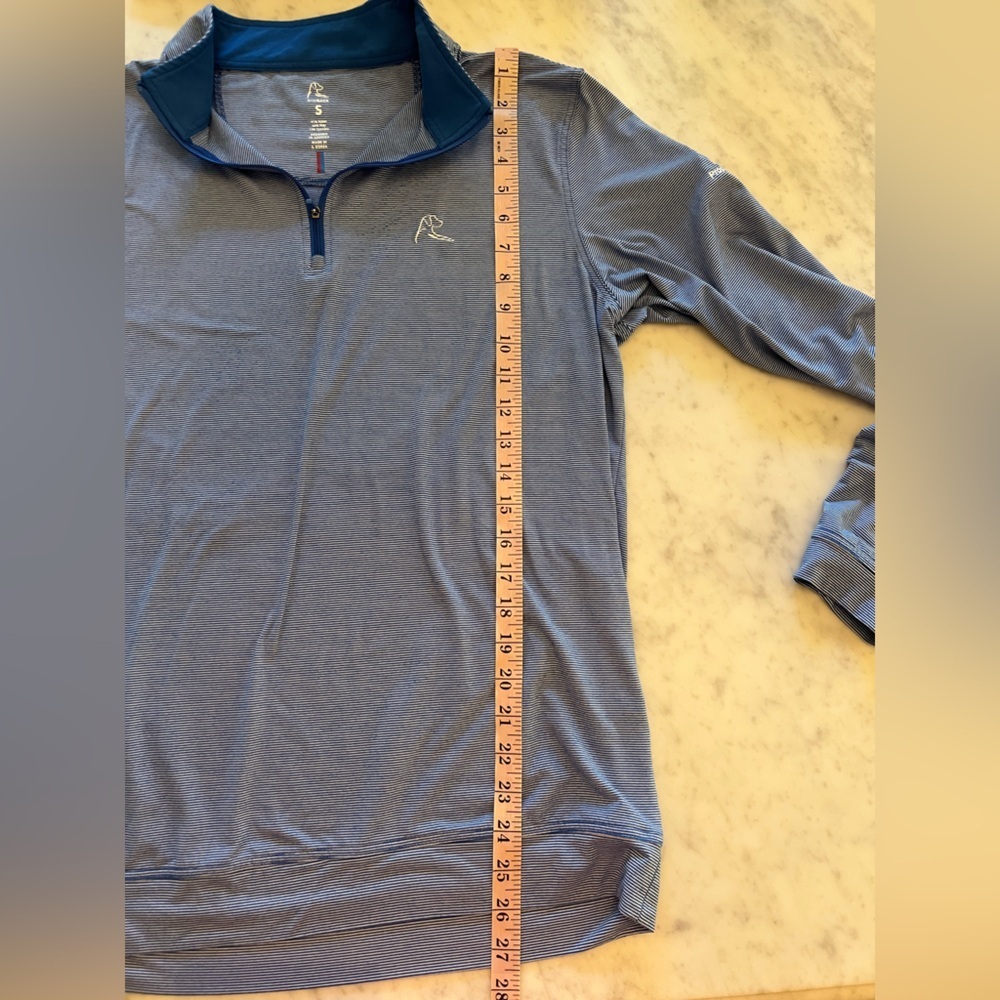 Rhoback Mens Small 1/4 Zip ⭐️embroidered logo - Picture 5 of 8